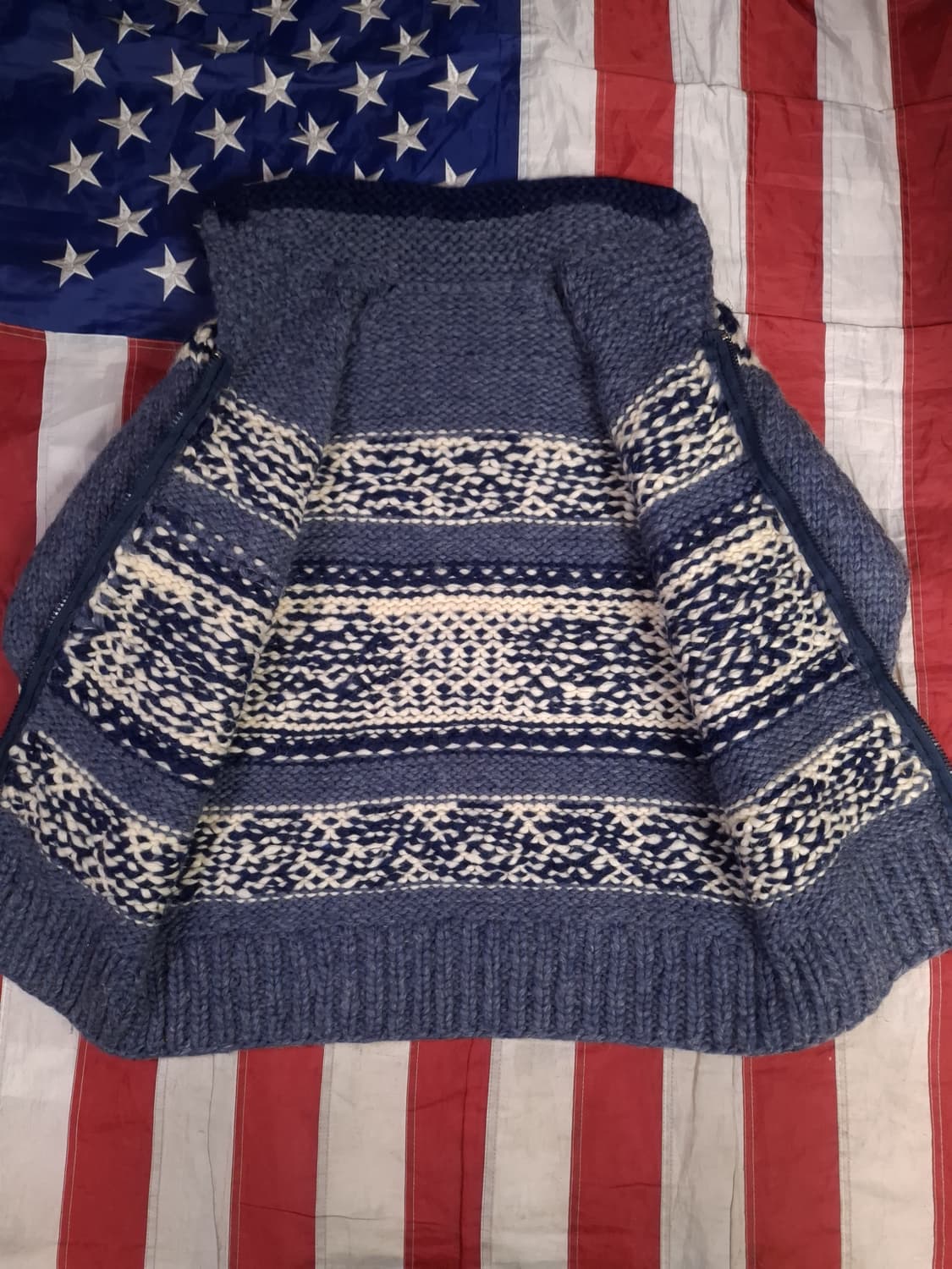 특A급 빈티지 코위찬 TYPE 헤비울 노르딕 가디건 상품이미지4