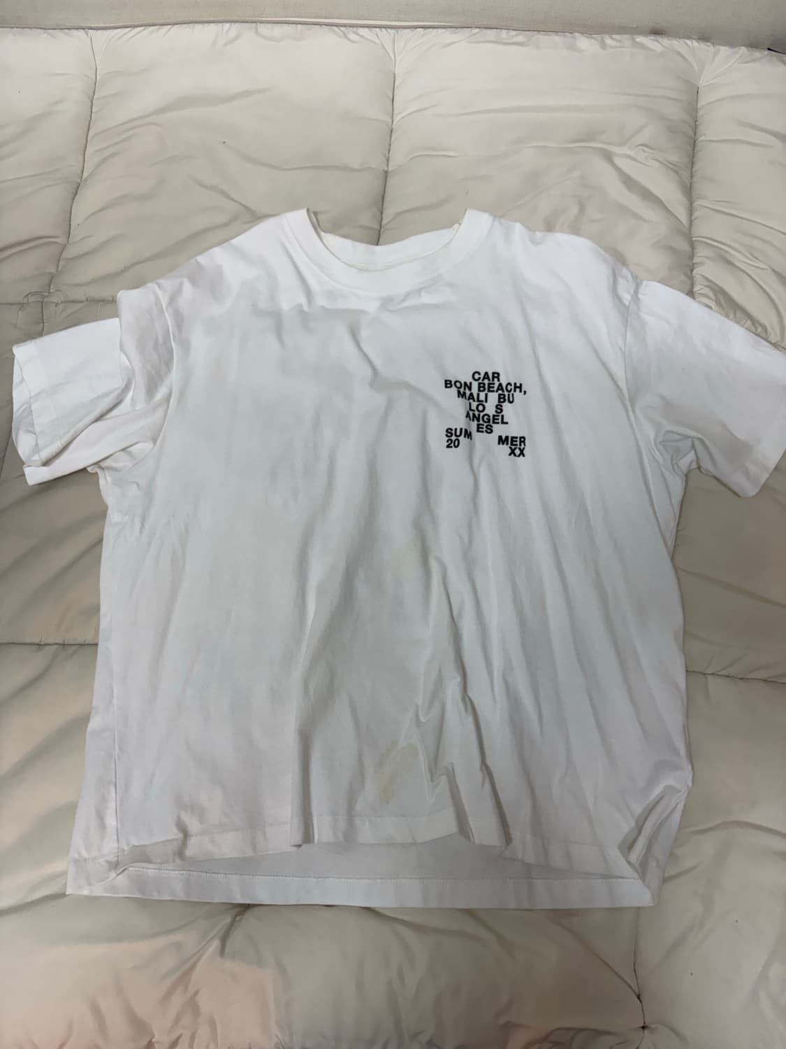 H&m 레터링 반팔 L 상품이미지1