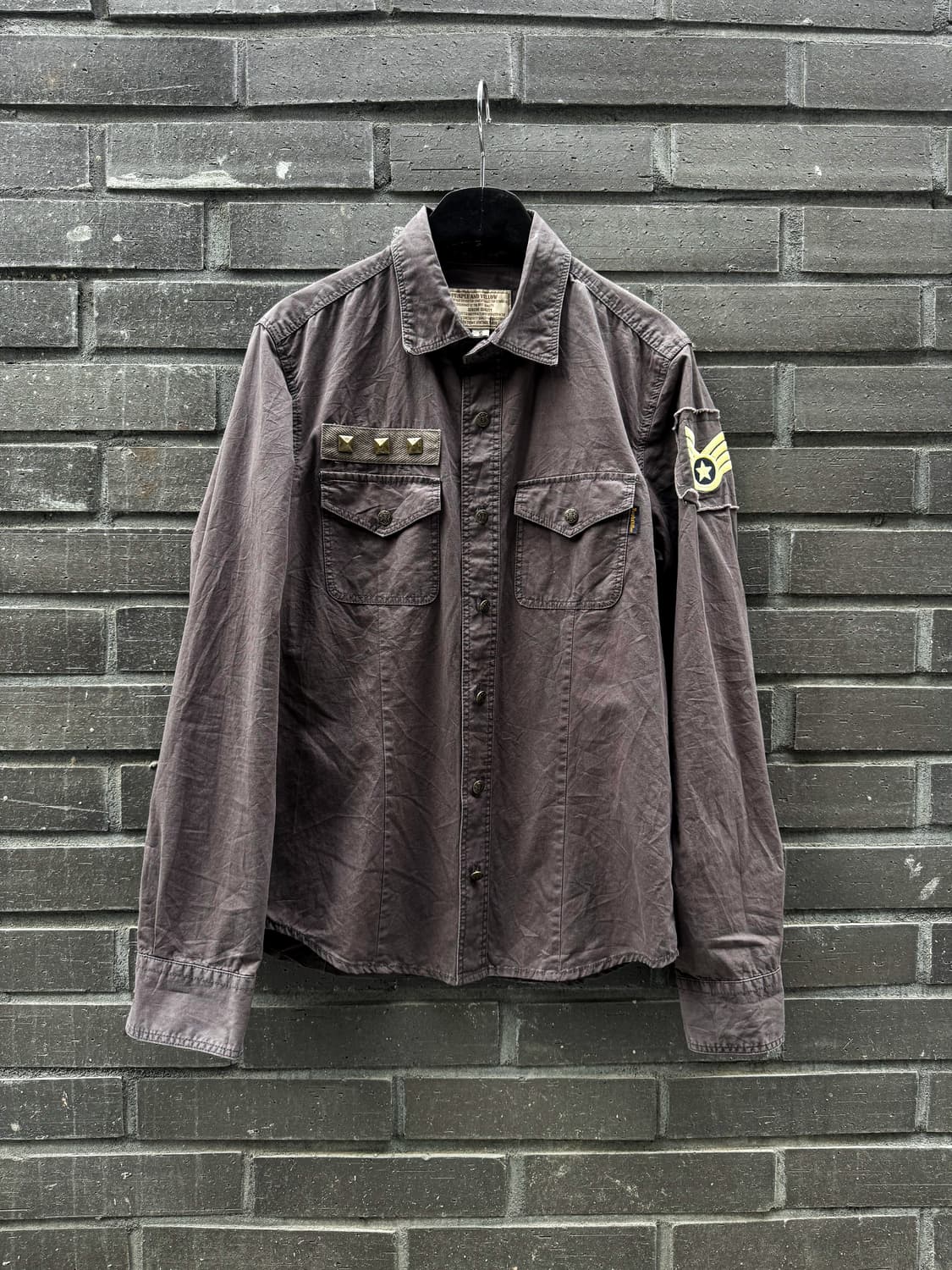 Military Mood Stud Shirt 상품이미지5