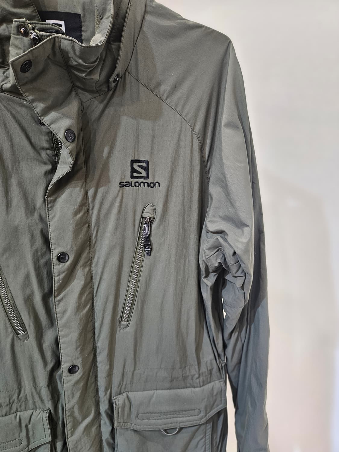 살로몬 로고 나일론 챌린지 자켓 상품이미지5