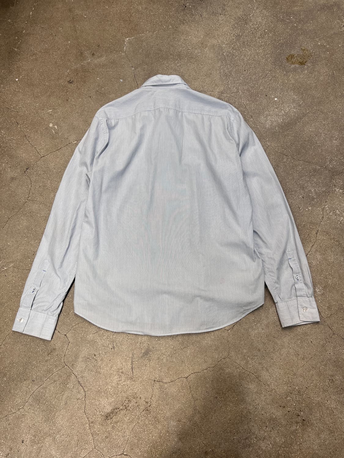 버버리 브릿 스트라이프 코튼 셔츠  상품이미지4