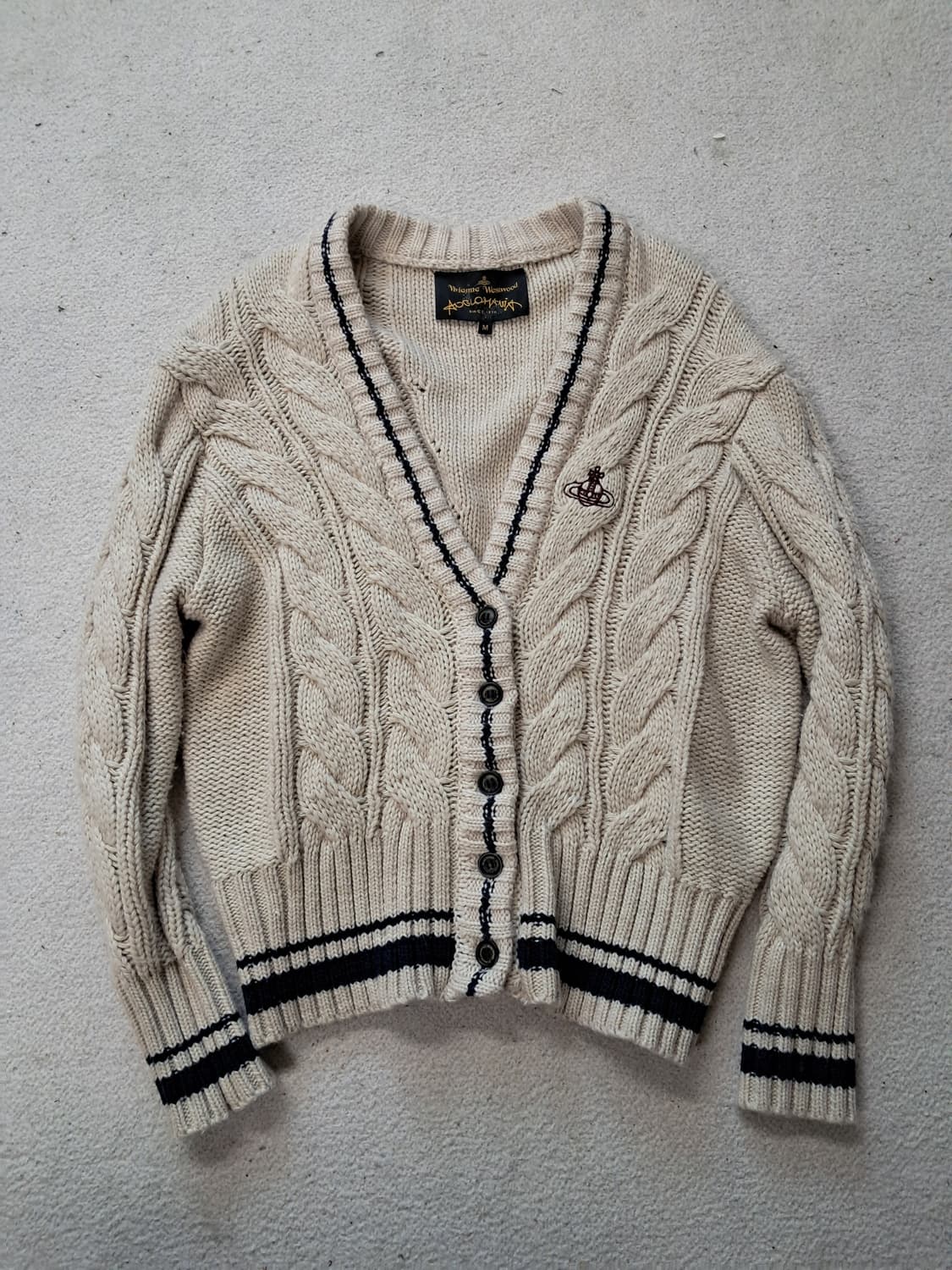 Vivienne Westwood 앵글로매니아 베아 울 실크니트 상품이미지2