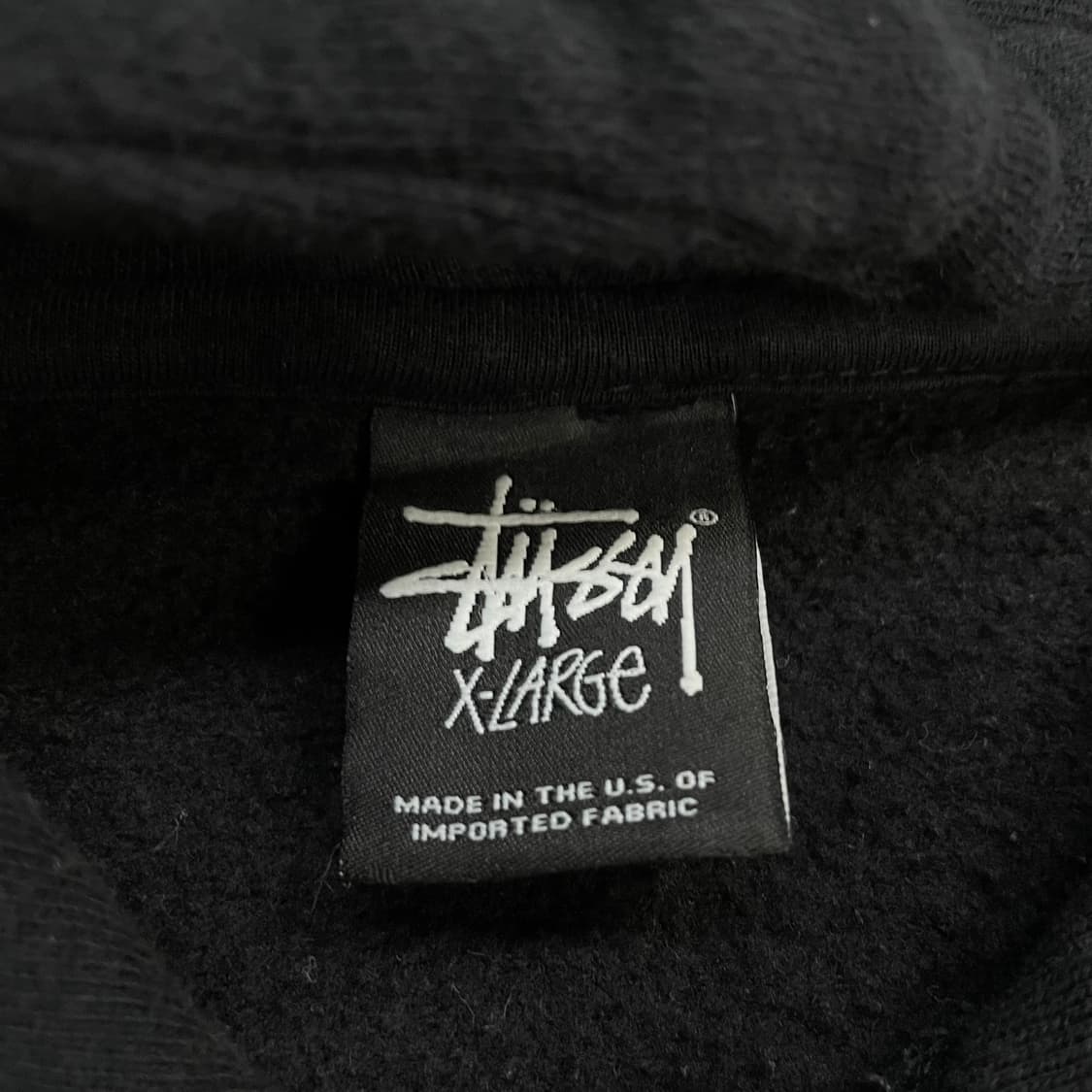 스투시 Stussy 00s 서울 스탁 로고 후드티 블랙 상품이미지5