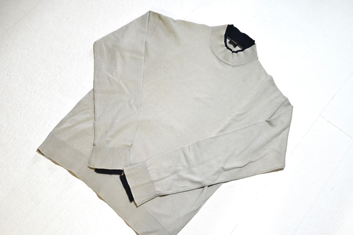 Jil sander 2000s layered mock neck knit 상품이미지1