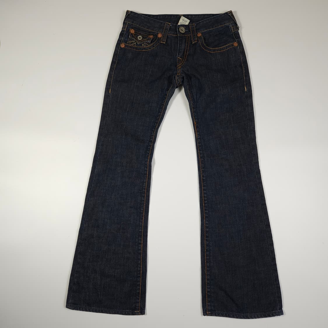 트루릴리전 로우라이즈 부츠컷 데님팬츠  상품이미지1