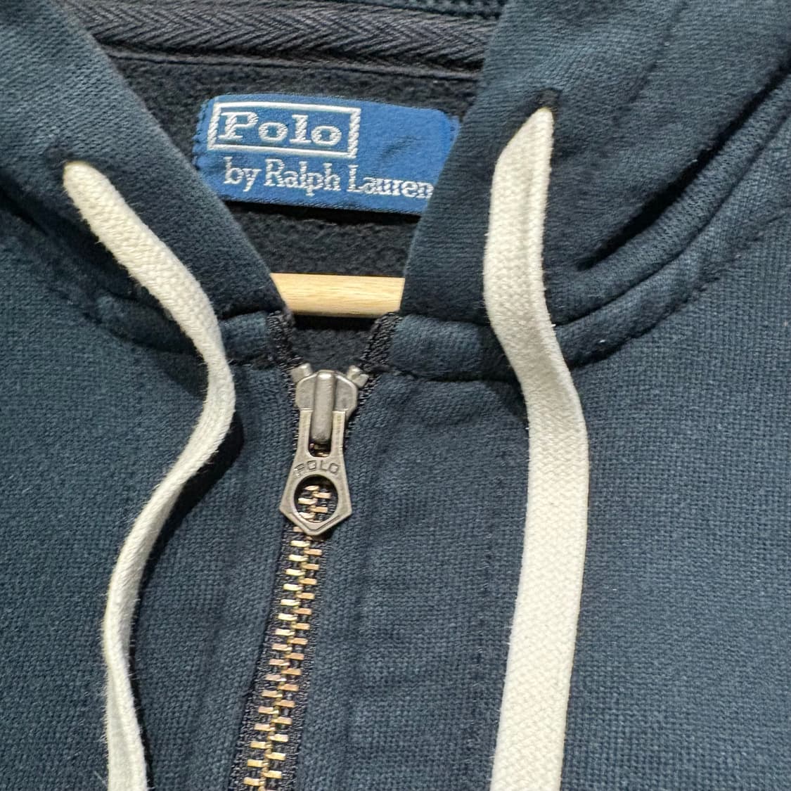 폴로 화이트 포니 빈티지 헤비 후드집업 상품이미지8