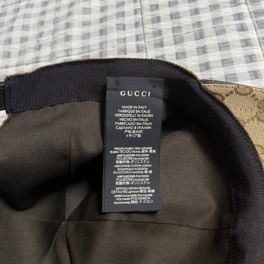 (XL) Gucci 구찌 로고 볼캡 상품이미지8