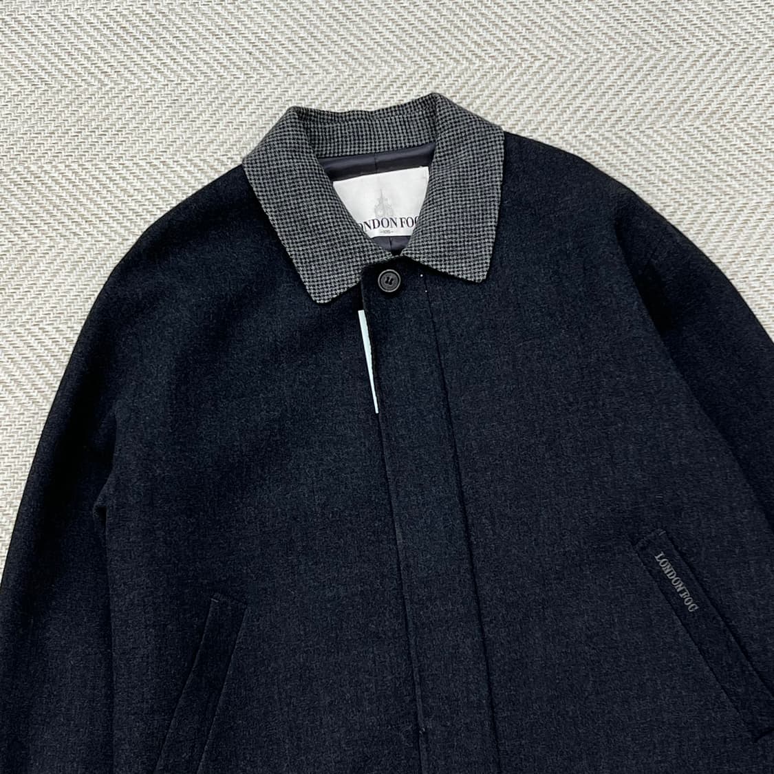런던포그 하운드투스 카라 하프코트 r3001 상품이미지4