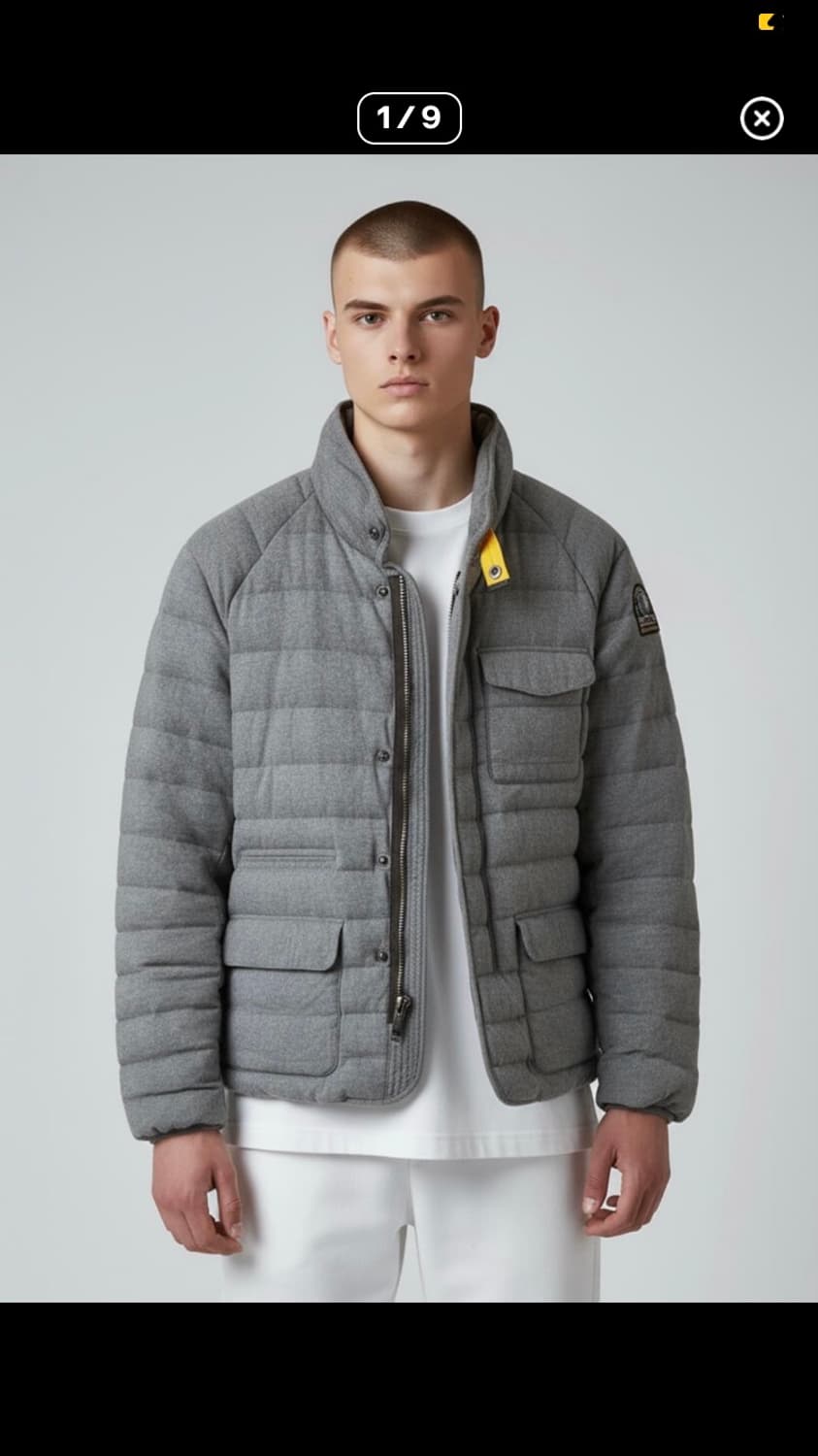 파라점퍼스 웨슬리 울 경량패딩 상품이미지1