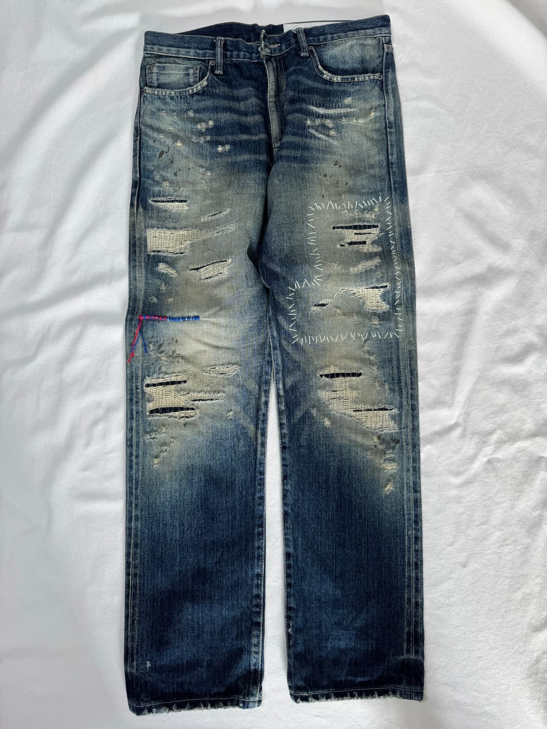 [M] 네이버후드 22aw dp mid 세비지 데님 상품이미지1