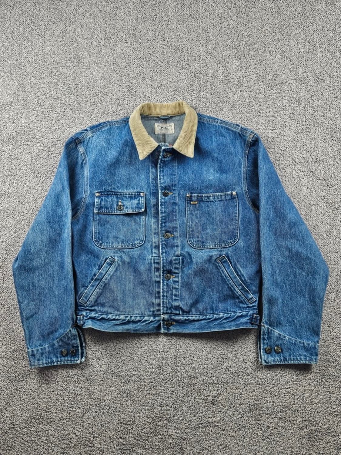 80's USA 폴로랄프로렌 덩가리 데님 트러커 자켓 (M)/ 10808 상품이미지2
