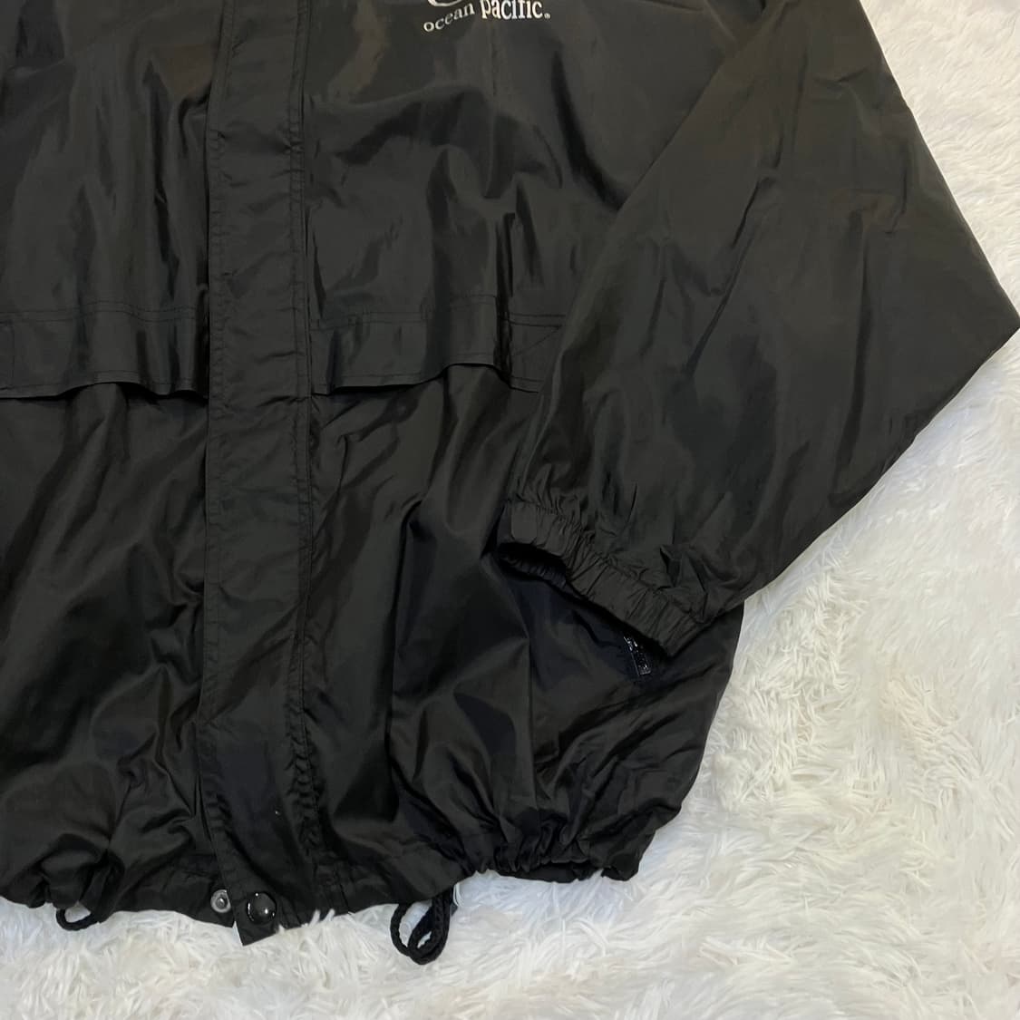빈티지 오피 블랙 바람막이 840 y2k 스트릿 모리 갸루 일본빈티지 펑 상품이미지6