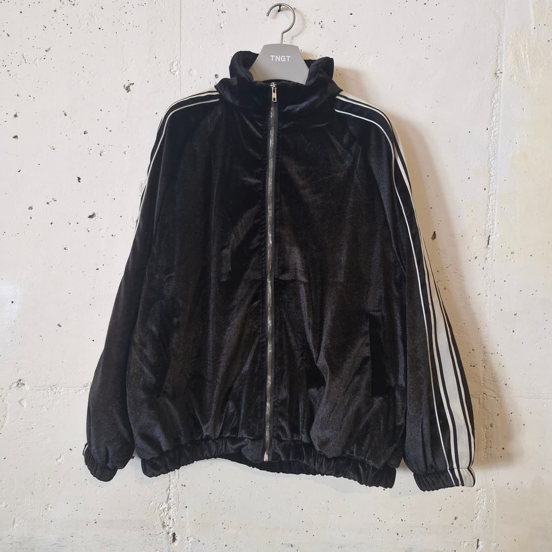 벨벳 트랙 집업 자켓 F 새상품급 상품이미지1