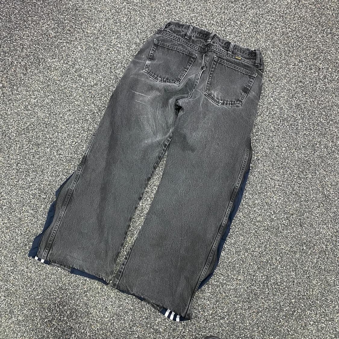 아디다스 커스텀 데님 믹스업 팬츠 B2991 상품이미지3