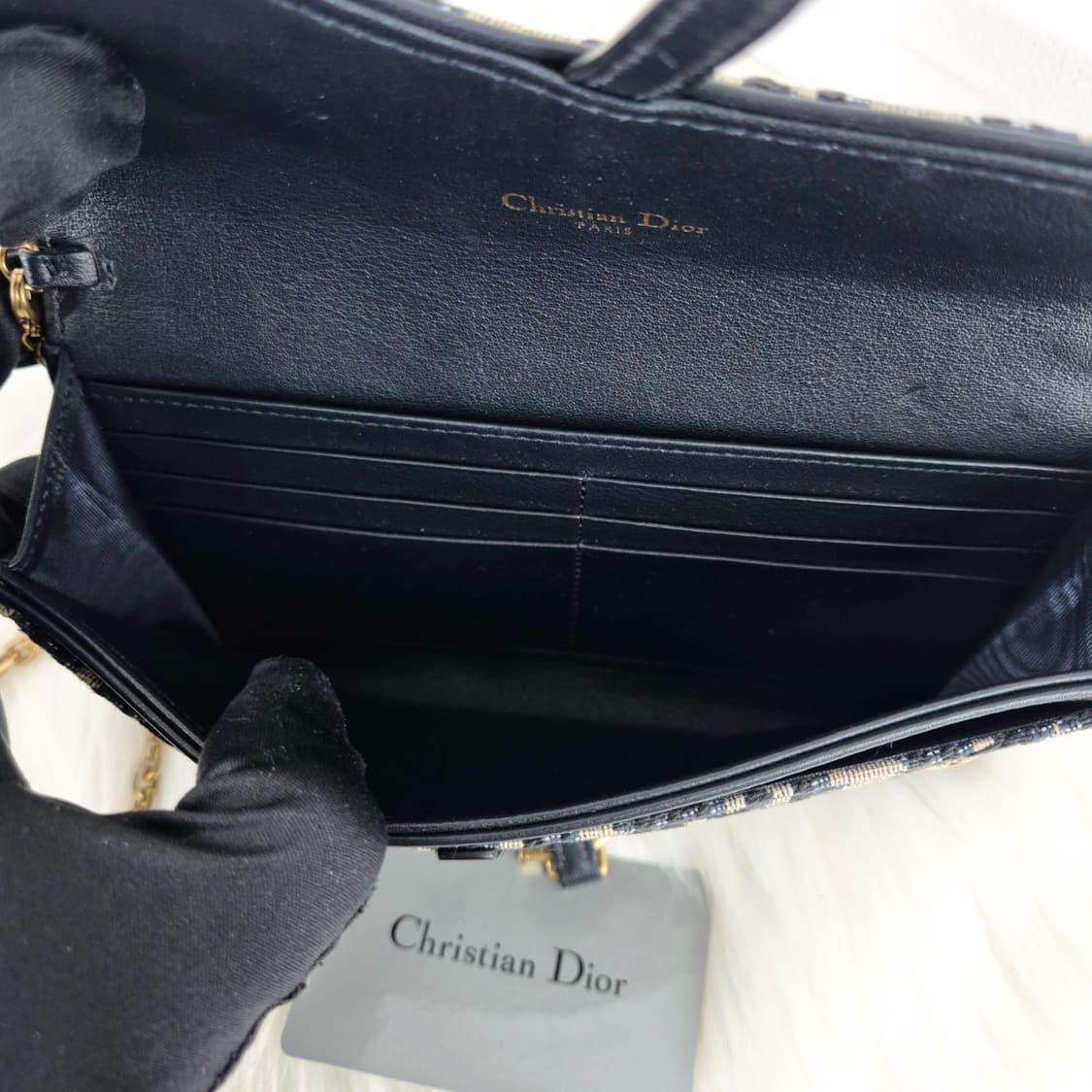 디올 오블리크 WOC 체인 크로스백 (S5614CTZQ) 상품이미지10