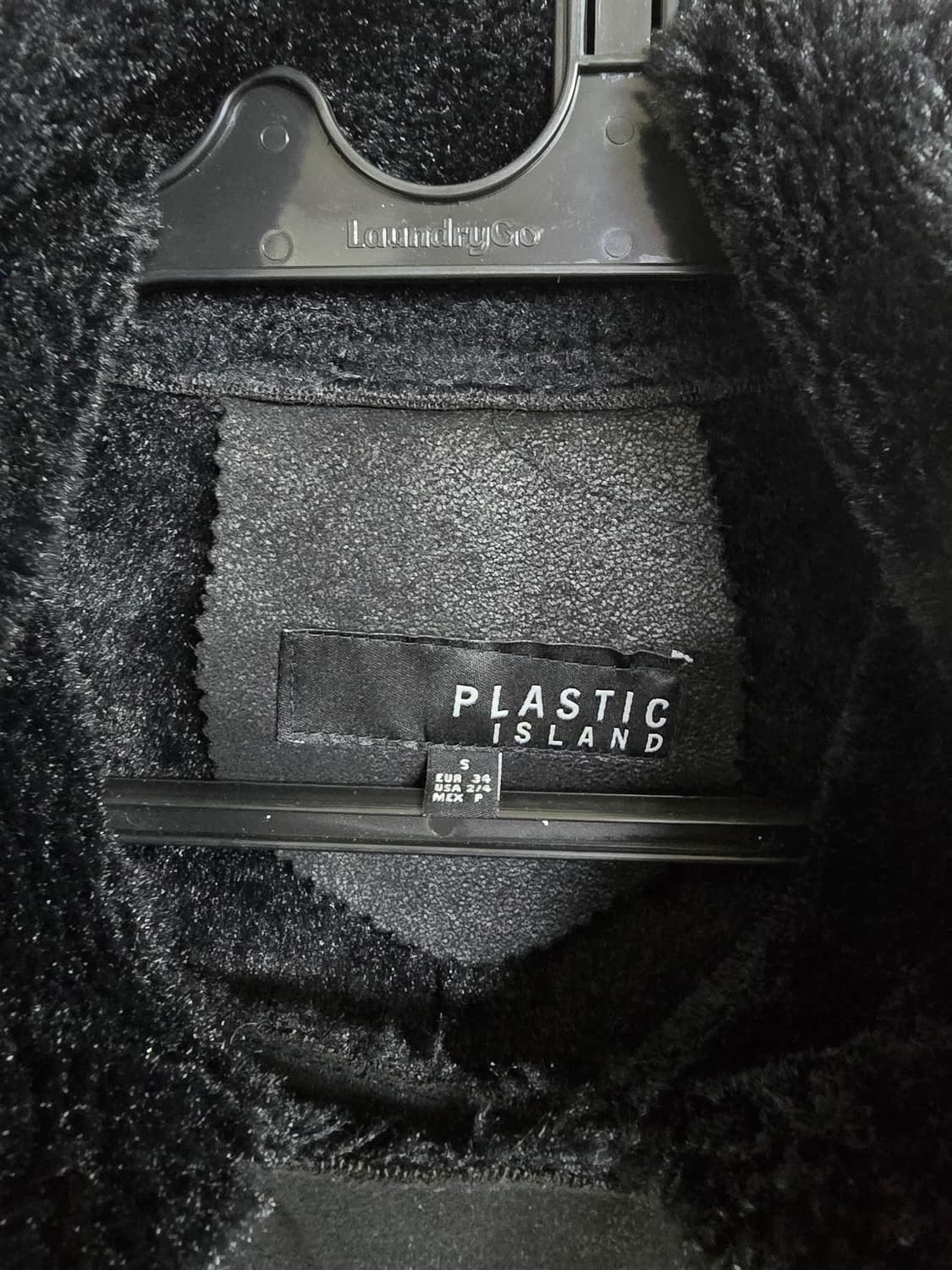 플라스틱아일랜드 블랙 무스탕 코트 (1738) 상품이미지3