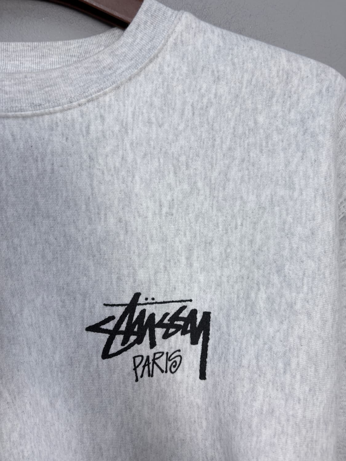 스투시 스탁파리 크루넥 애쉬헤더 A3545 상품이미지3