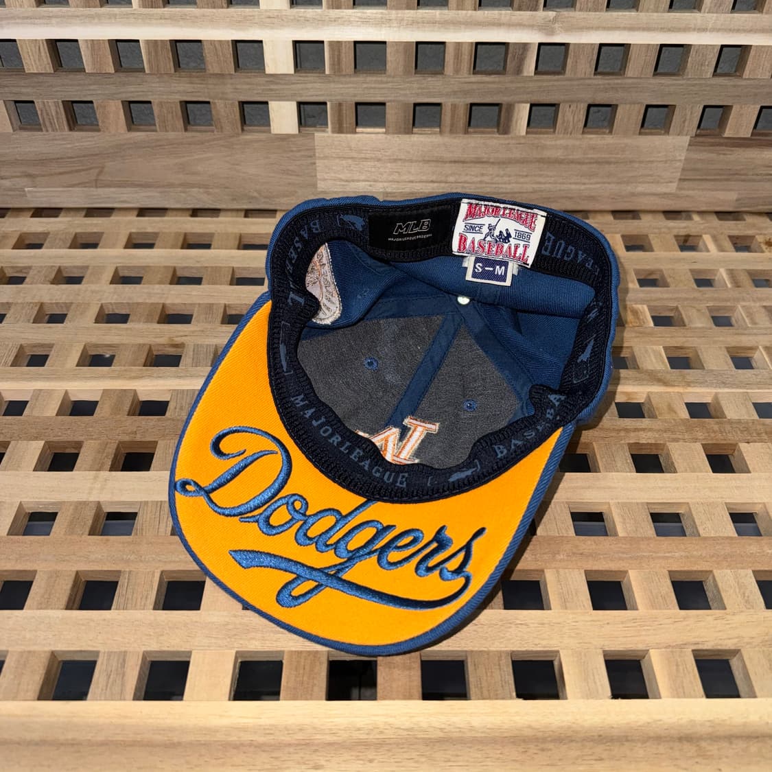 mlb LA 다저스 오렌지 로고 캡 상품이미지4