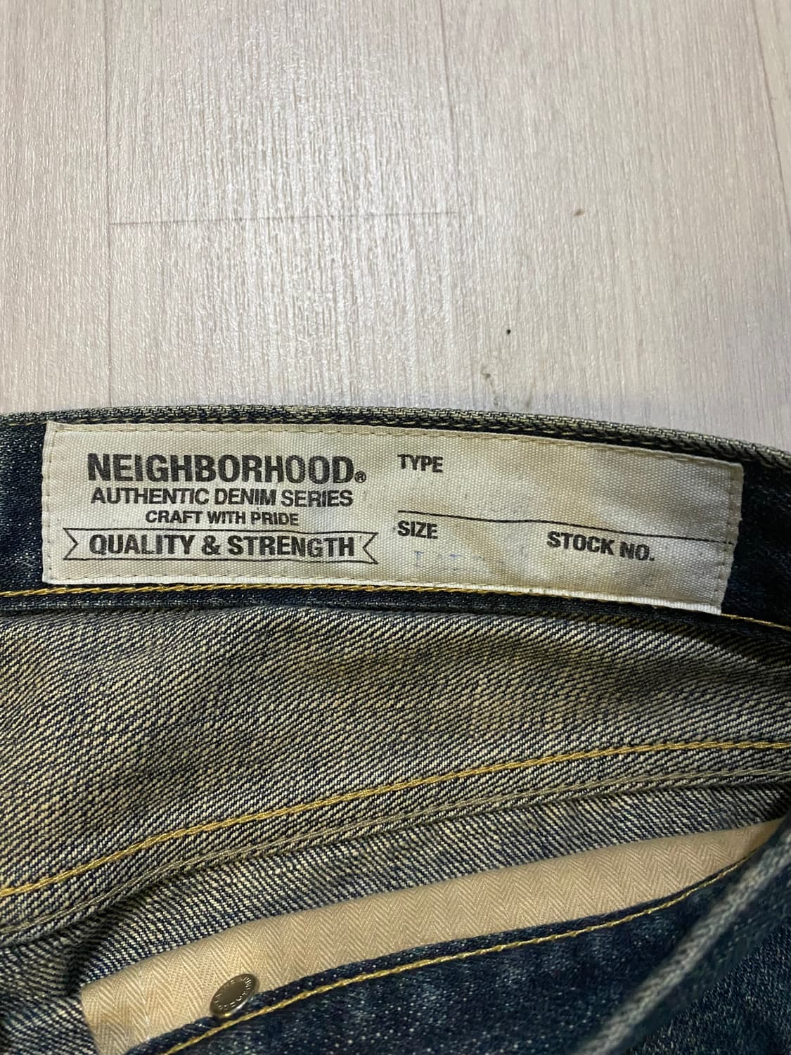 네이버후드 데님 상품이미지4