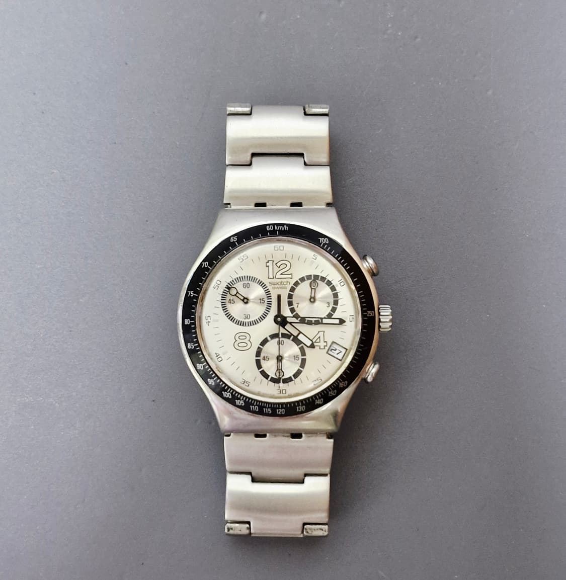 03) 빈티지 스와치 아이러니 크로노그래프 시계 상품이미지8