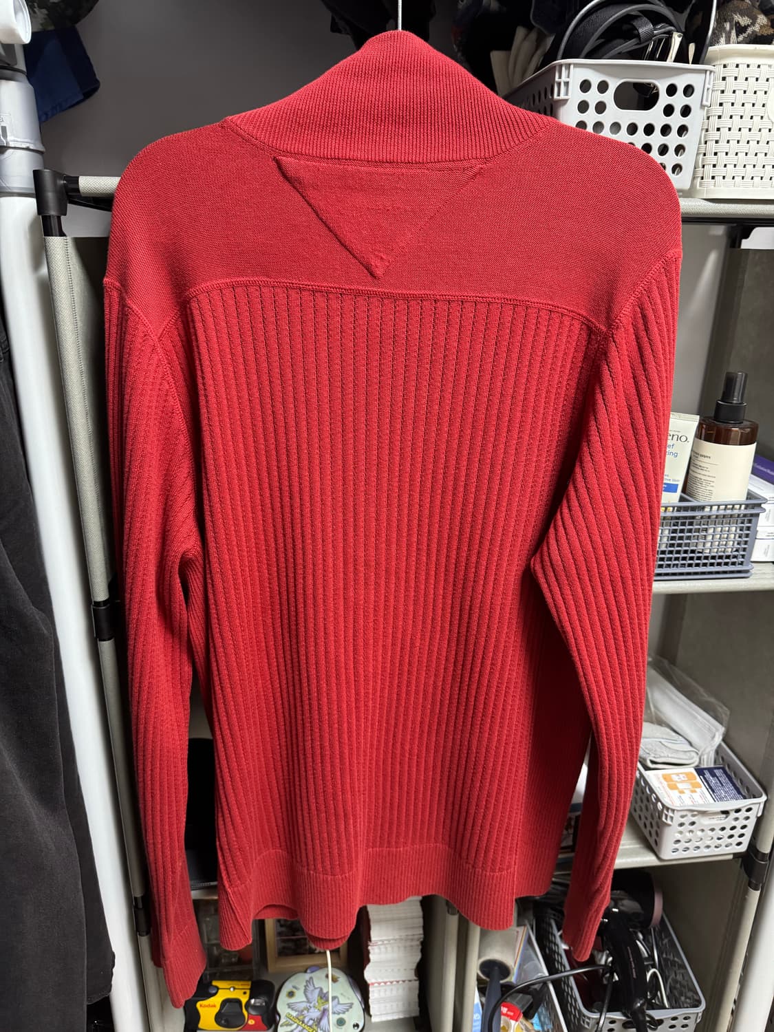 타미힐피거 빈티지 니트집업 상품이미지2