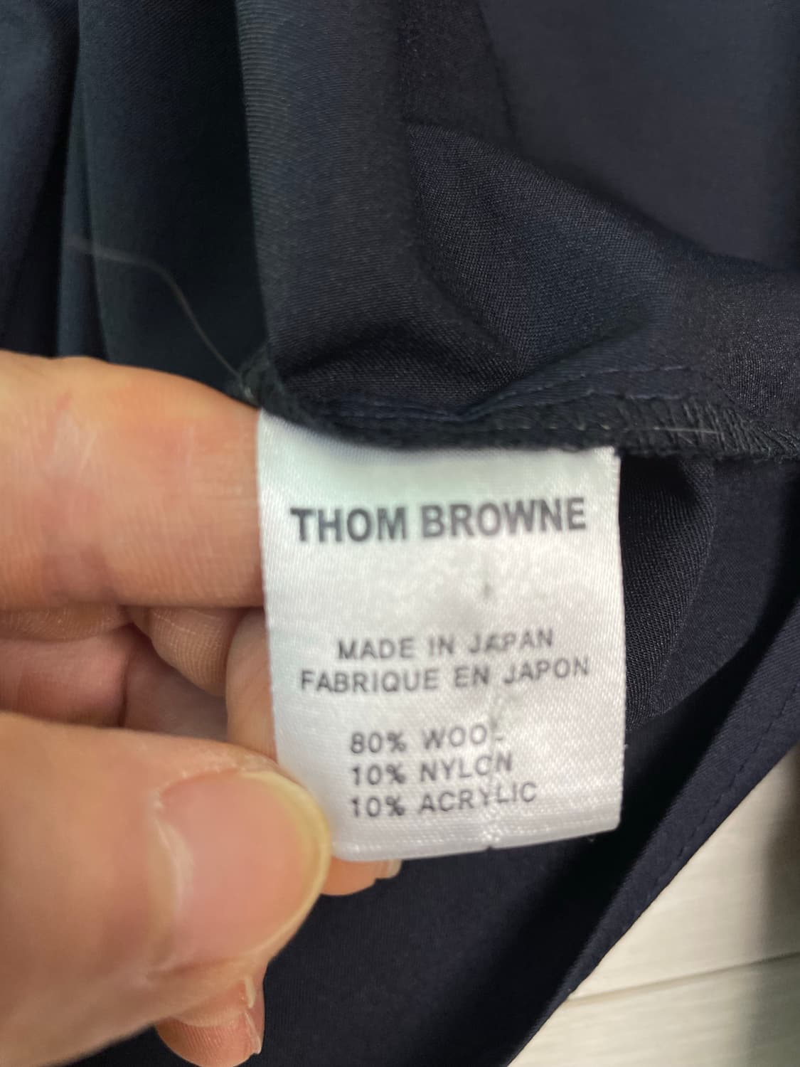 Thom Browne 톰브라운 셔츠 네이비 상품이미지6