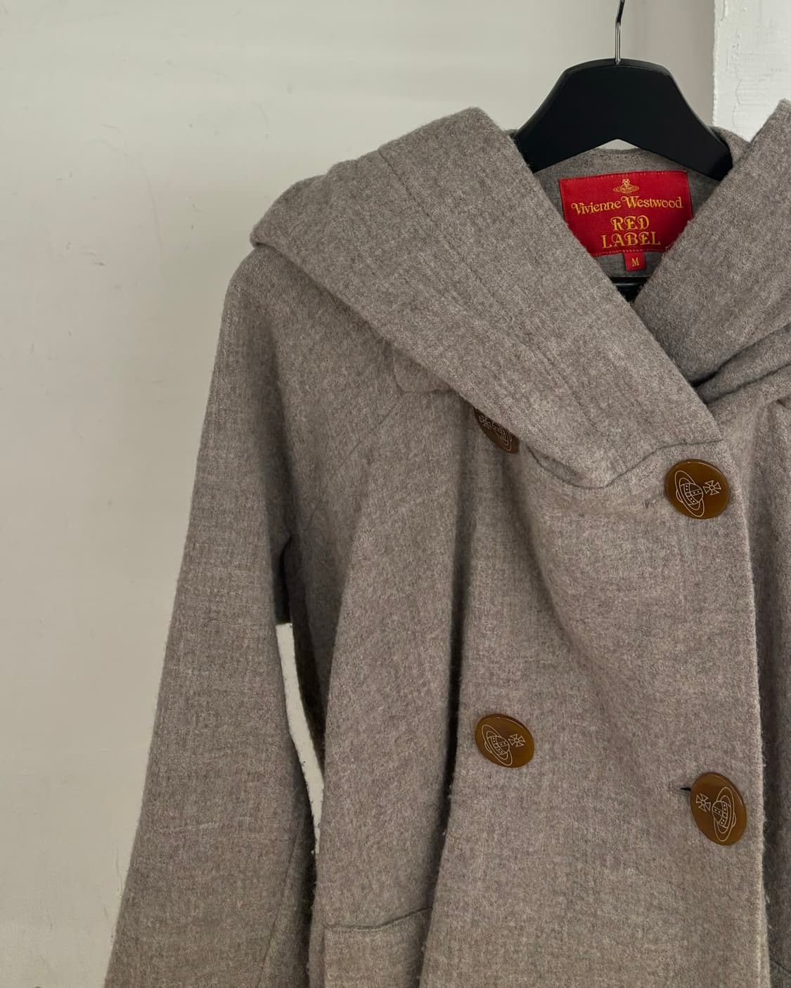 비비안 웨스트우드 레드라벨 후디 코트 상품이미지3