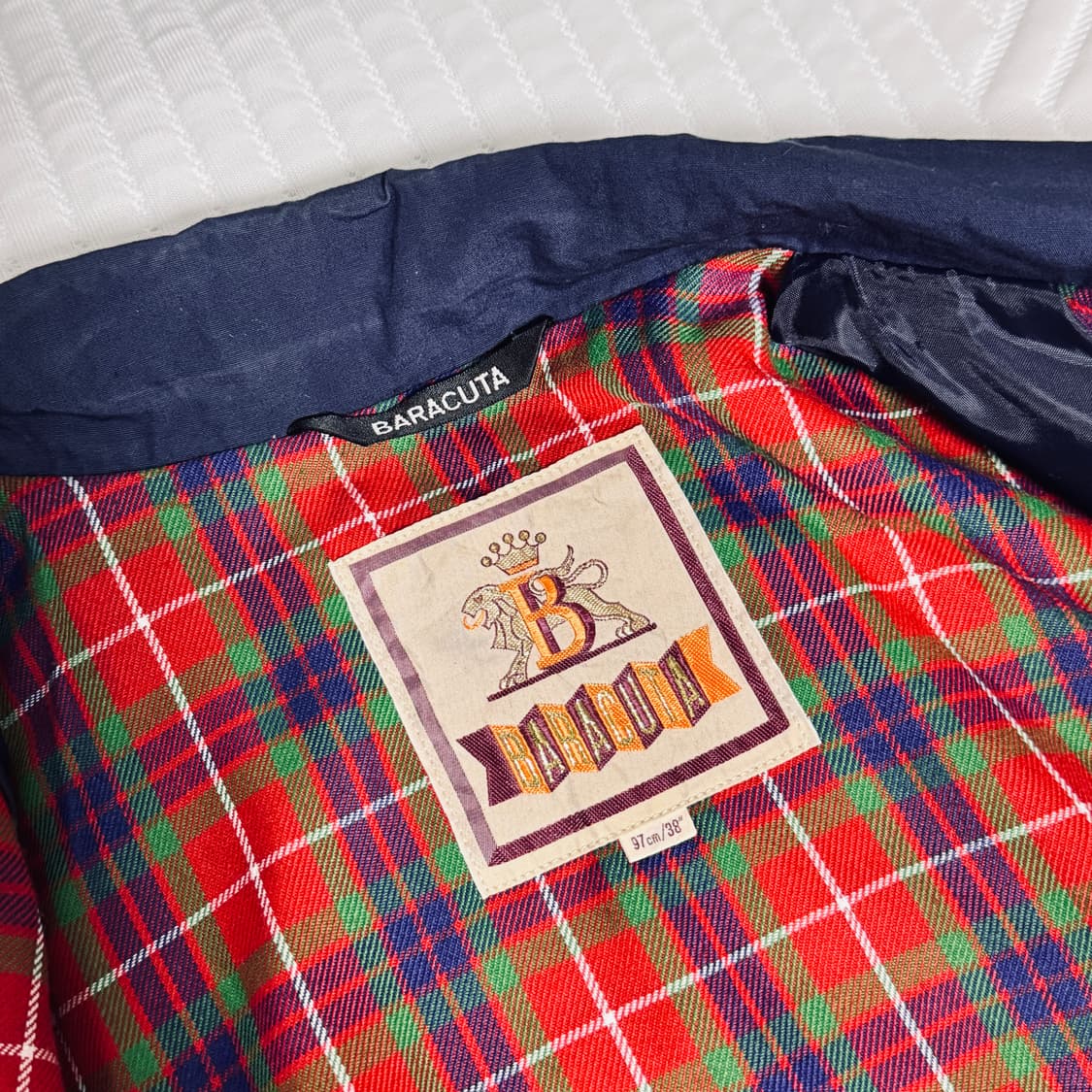 바라쿠타 G9 헤링턴 자켓 네이비 38 상품이미지6