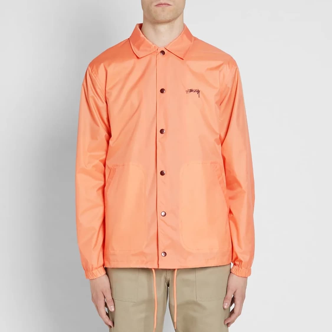스투시 섬머 코치 자켓 피치 m 정품 상품이미지4
