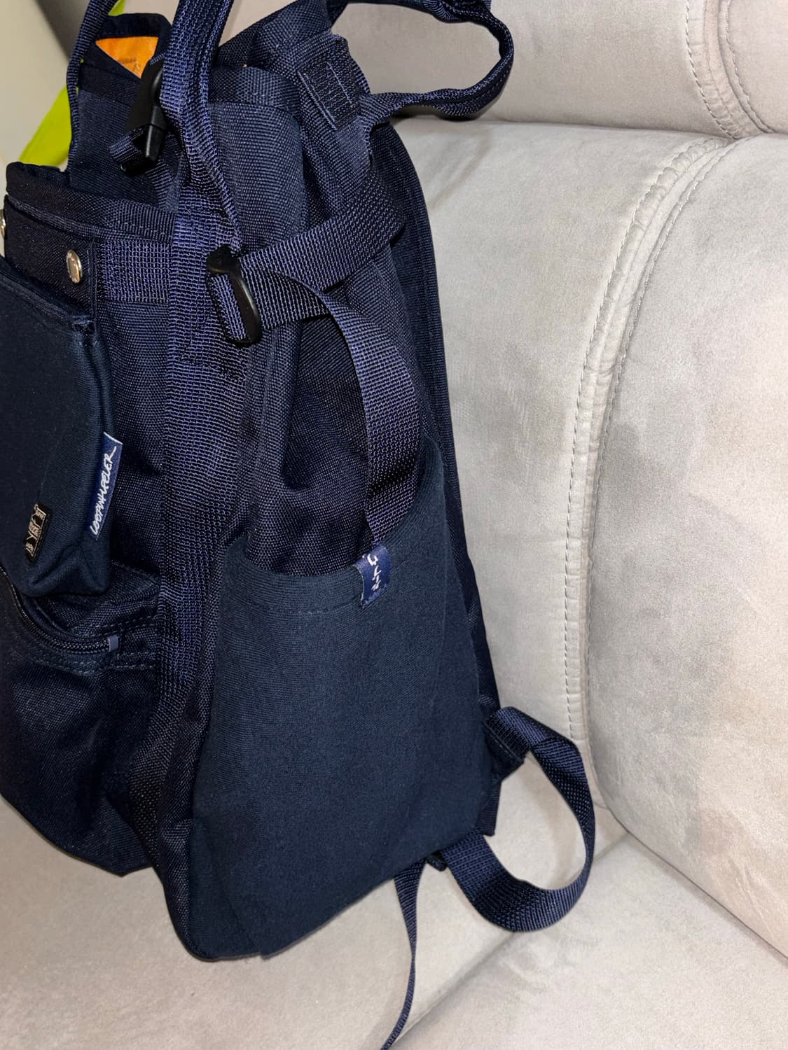 Porter x Loopwheeler 포터 2way 백팩 토트백 상품이미지4