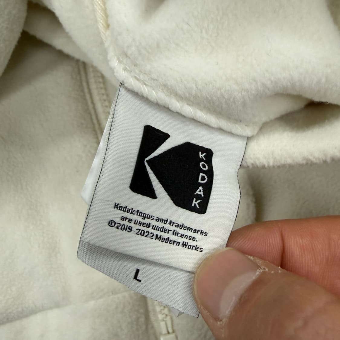 (L)코닥 Kodak 리버서블 양면 플리스 자켓 상품이미지5