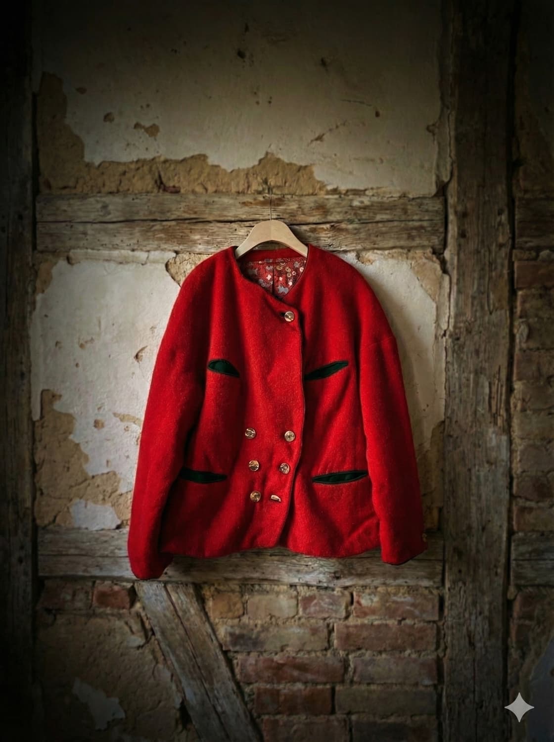 오스트리아 티롤리안 보일드 울 재킷 상품이미지9