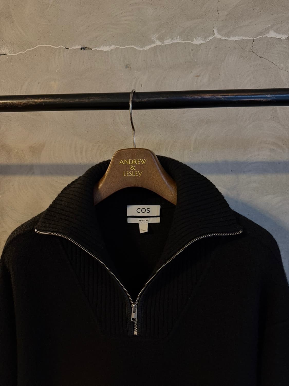 COS 코스 짚업 니트 100~103 상품이미지3