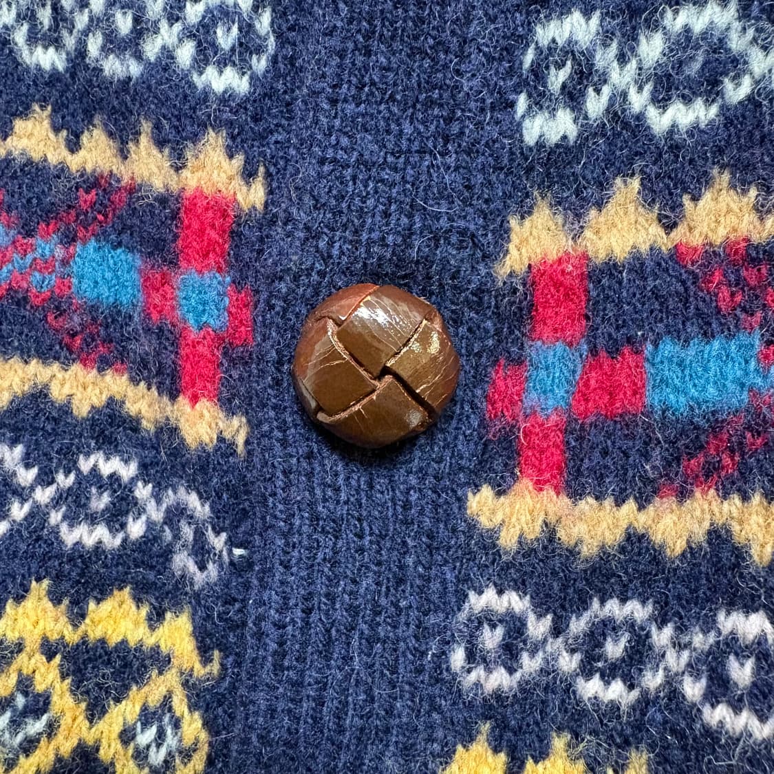 BEAMS BOY 빔즈보이 에스닉 패턴 니트 베스트  상품이미지3