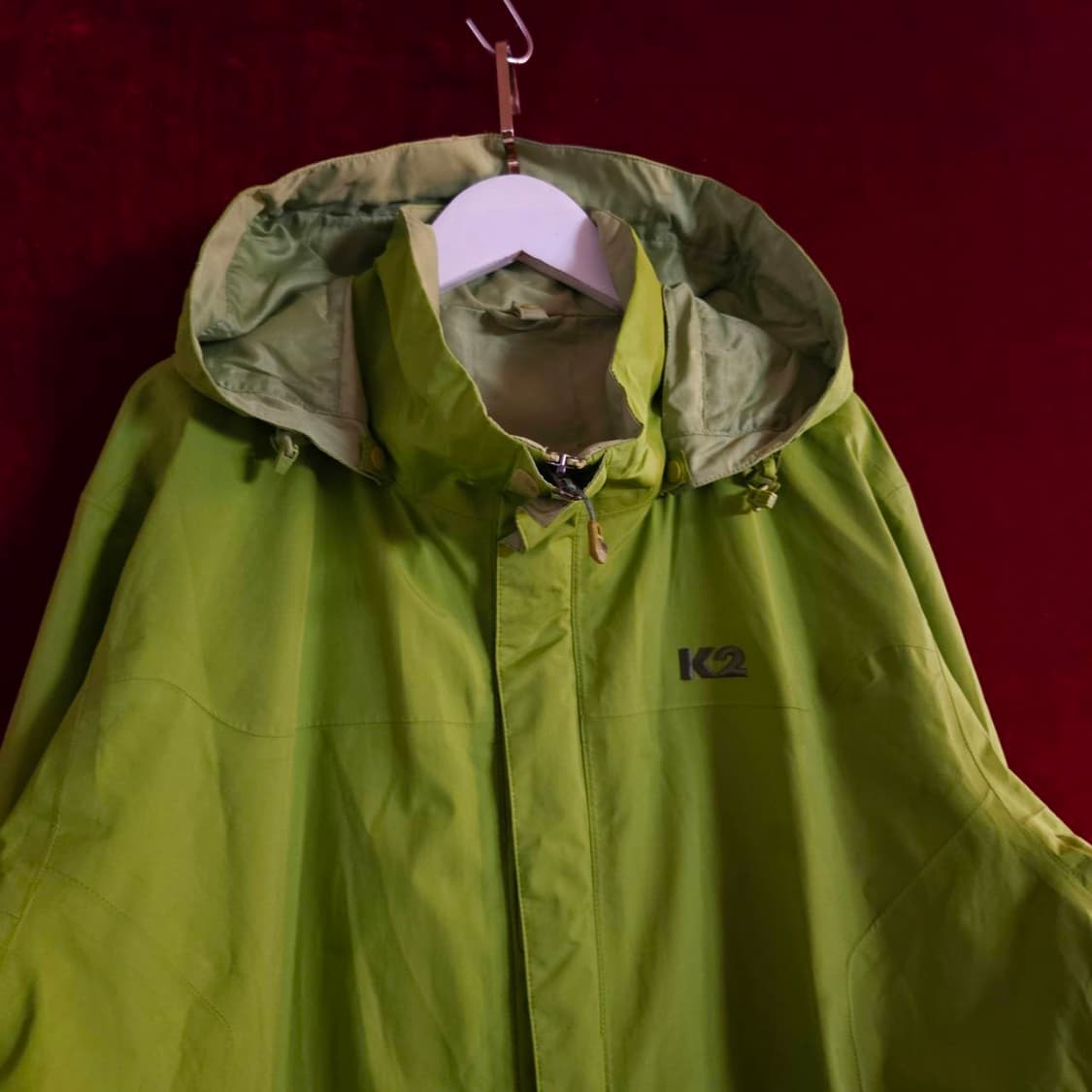 케이투(K2) 올리브 후드 고어텍스 바람막이 L size 상품이미지3