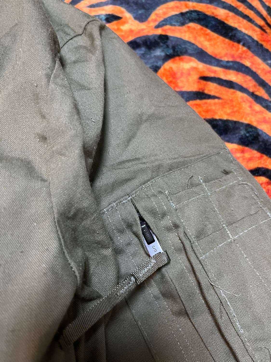 80s CVC tanker jacket OG (L-R) 상품이미지7