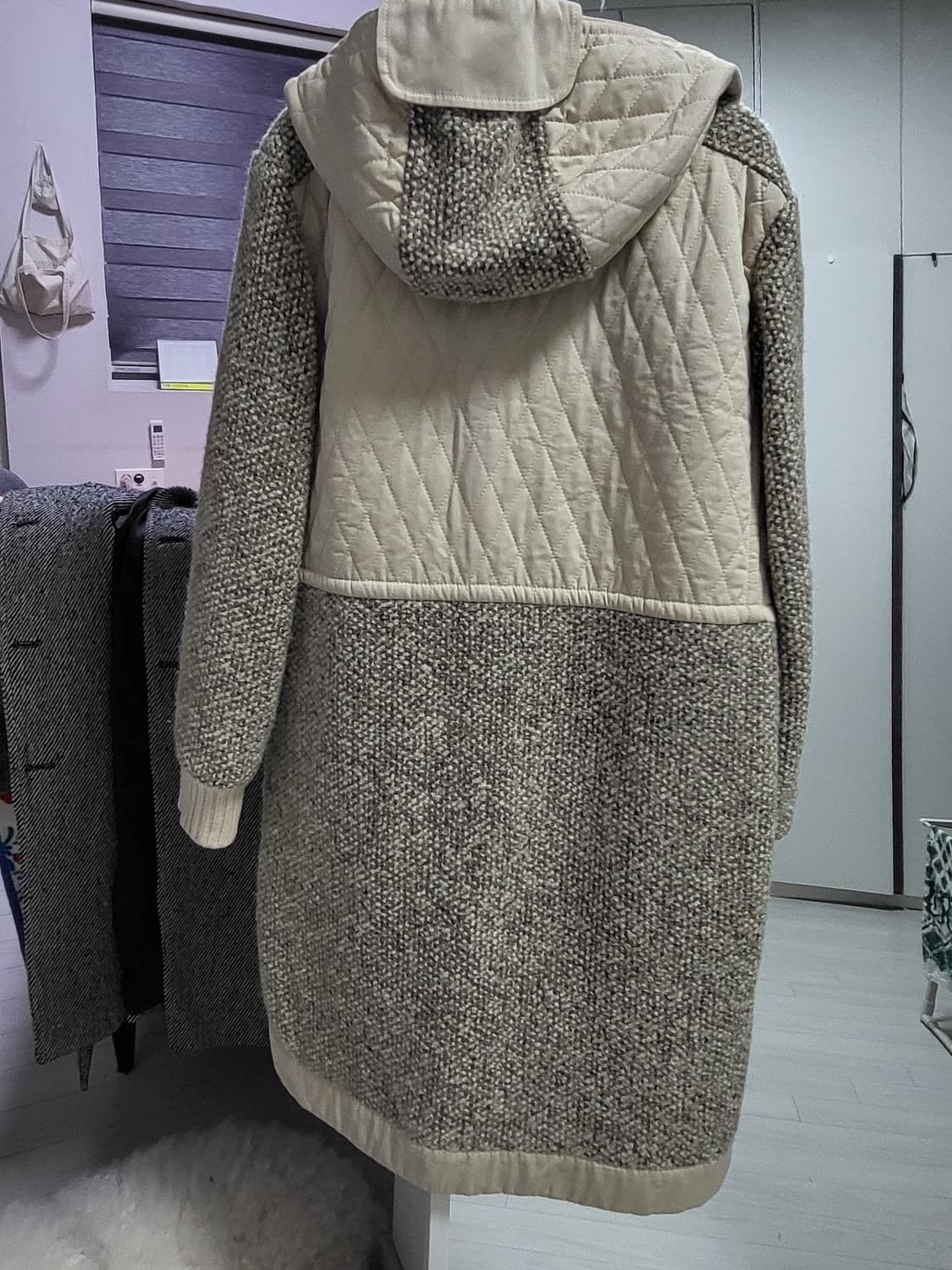 SeeByChloe 씨바이끌로에 퀼팅 후드 코트 34(55사이즈) 상품이미지10