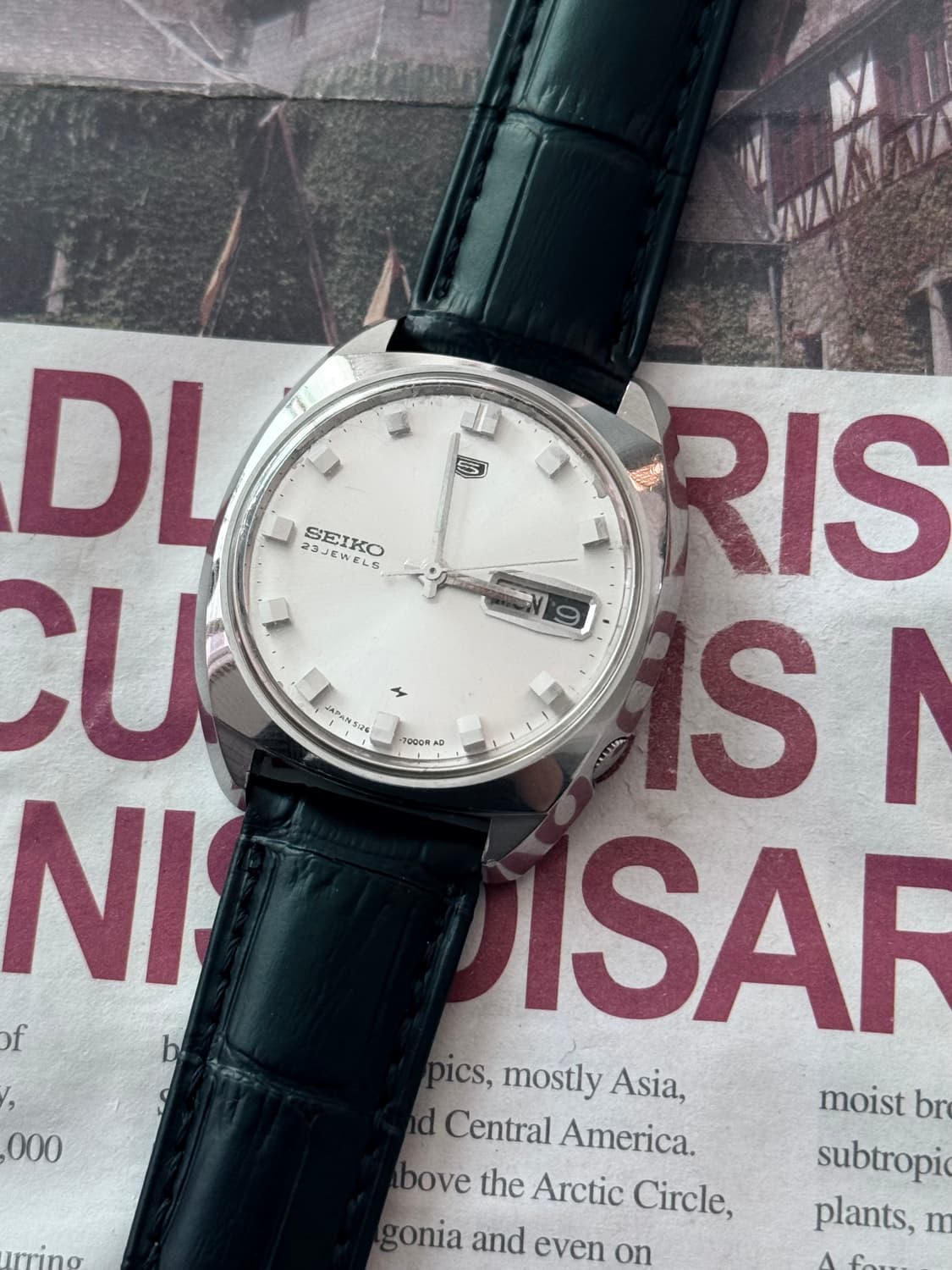 Seiko 빈티지 세이코 5 23석 오토매틱 클래식 실버 다이얼 상품이미지1