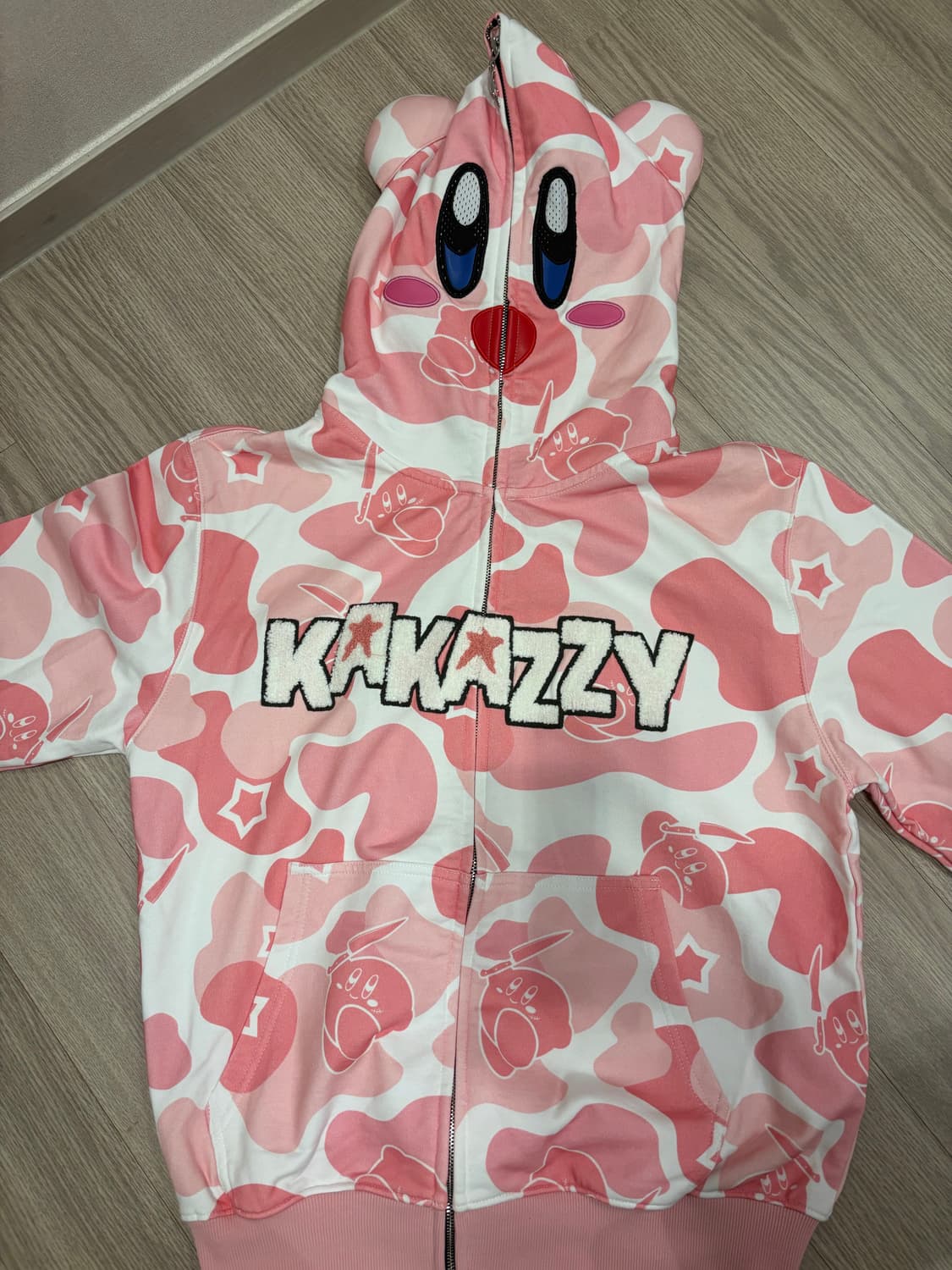 kakazzy 카카지 별의커비 후드집업 상품이미지2