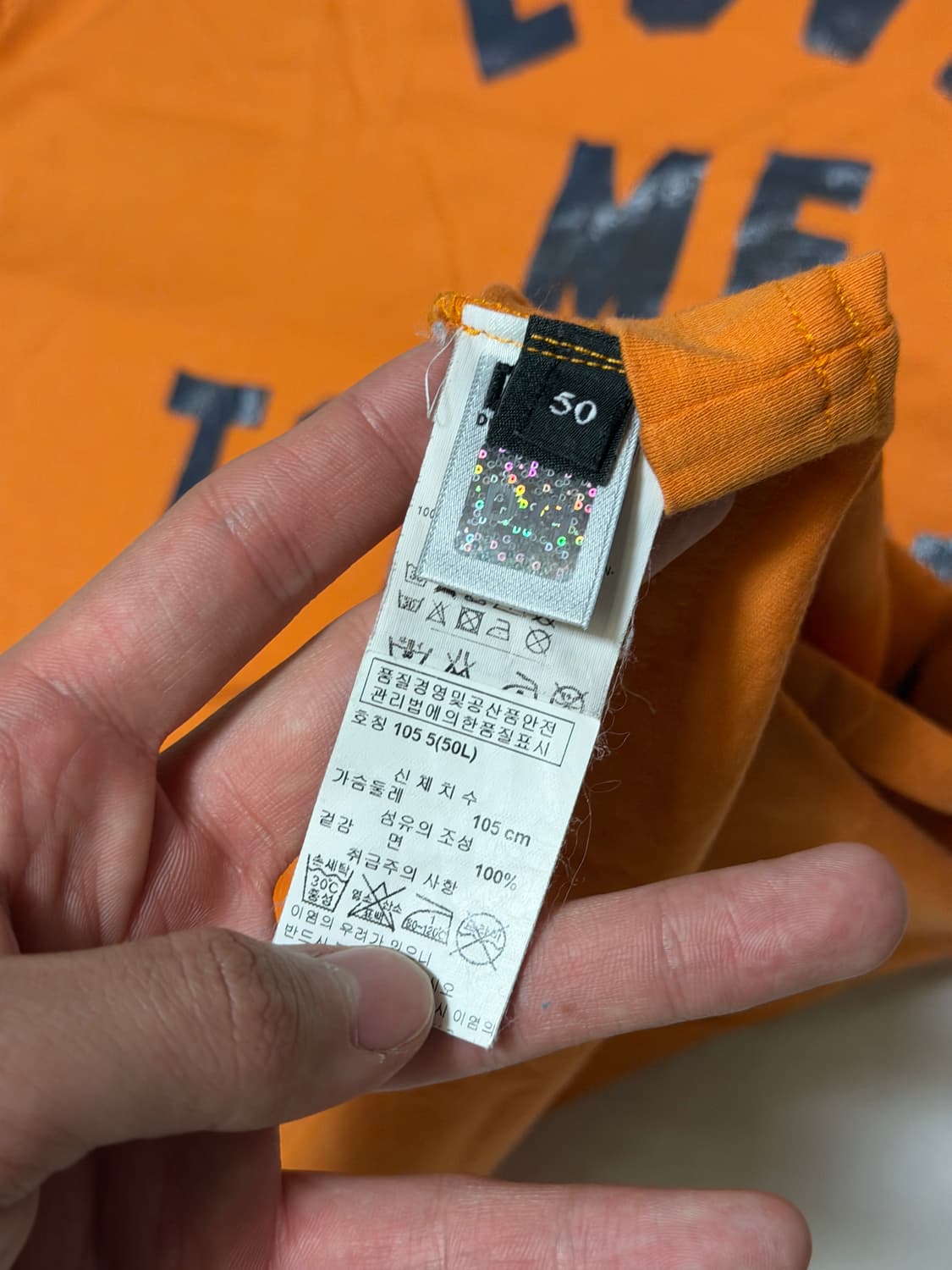 돌체앤가바나 Love me tonight 링거티 오렌지 상품이미지4