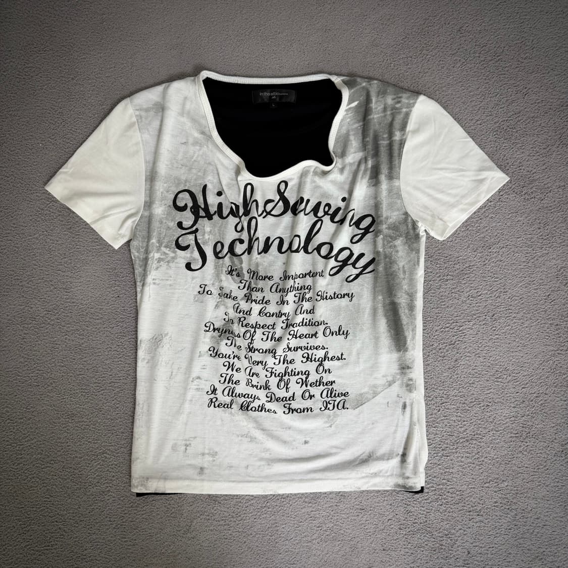 In the attic layered t shirt 상품이미지1