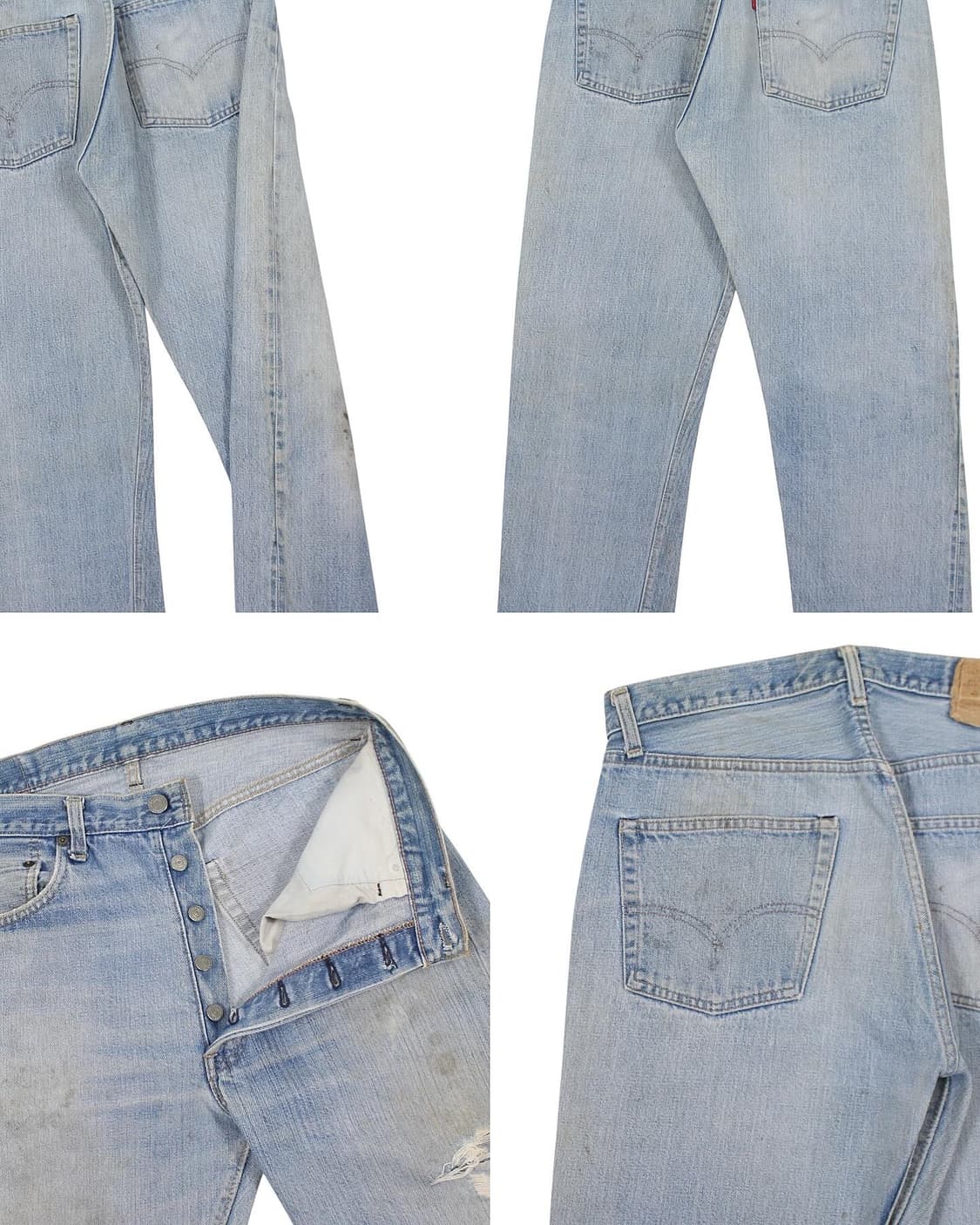 1977 USA 리바이스 501 셀비지 66후기 데님 팬츠 빈티지 미국제 상품이미지8