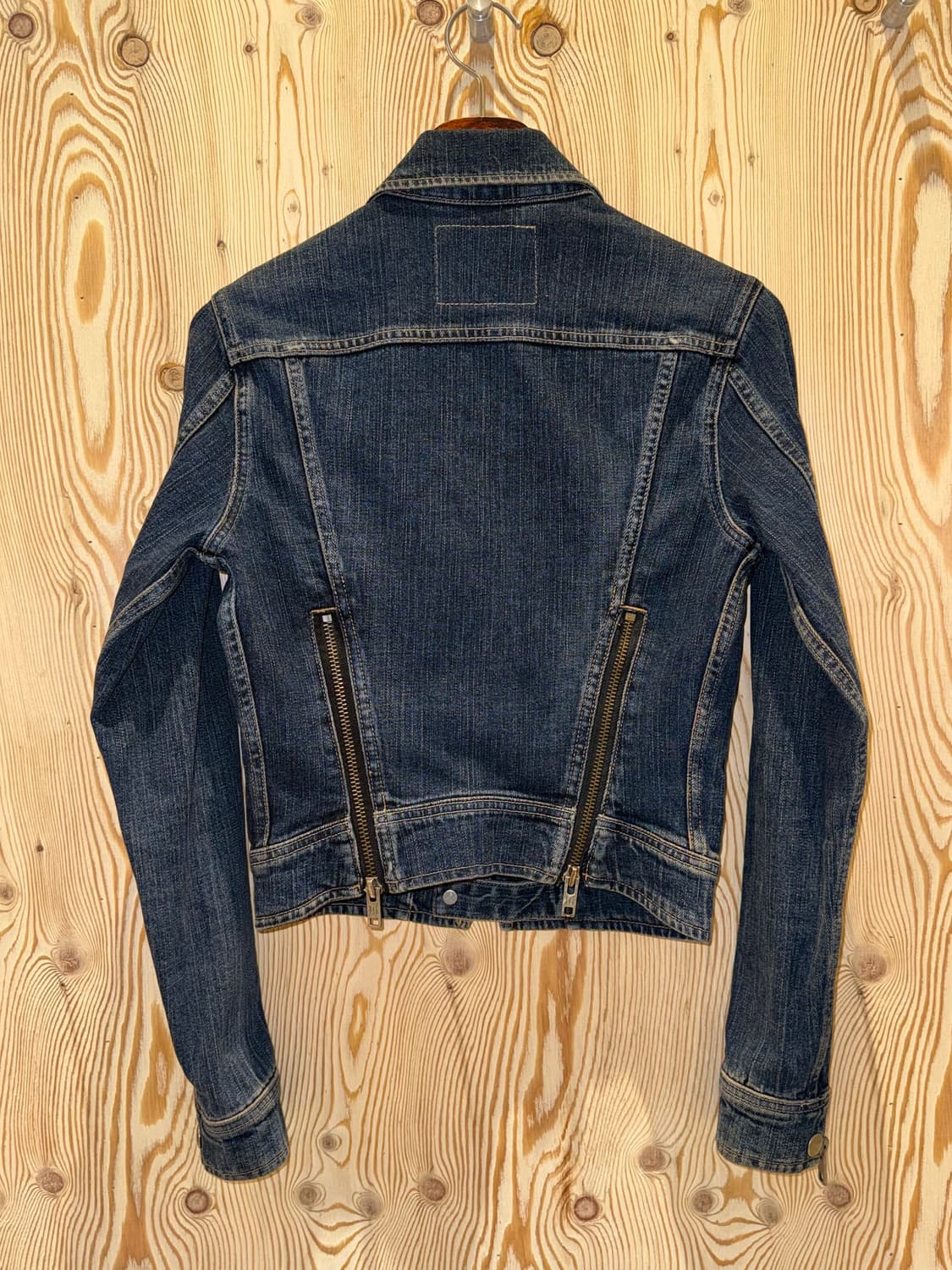 리바이스 멀티지퍼 데님 크롭 자켓 상품이미지3