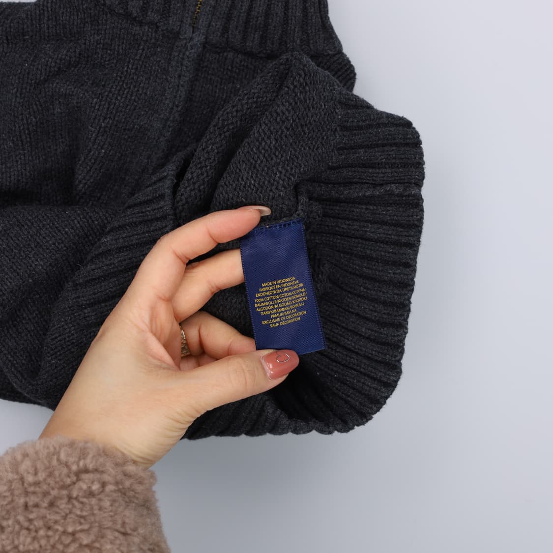 [3] 폴로 랄프로렌 키즈 반집업 니트 스웨터 0108J 상품이미지6