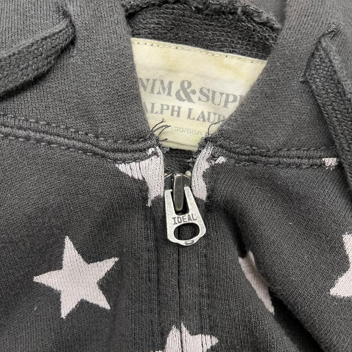 폴로 랄프로렌 성조기 그레이 스타 별 후드집업  상품이미지7