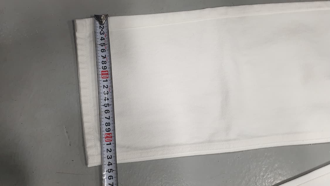 ARRICCCHIRSI 화이트 데님 롱 스커트 S 상품이미지10