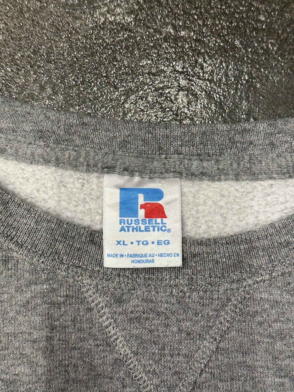 90s 러셀애슬레틱 그레이 맨투맨 티셔츠 XL 상품이미지5