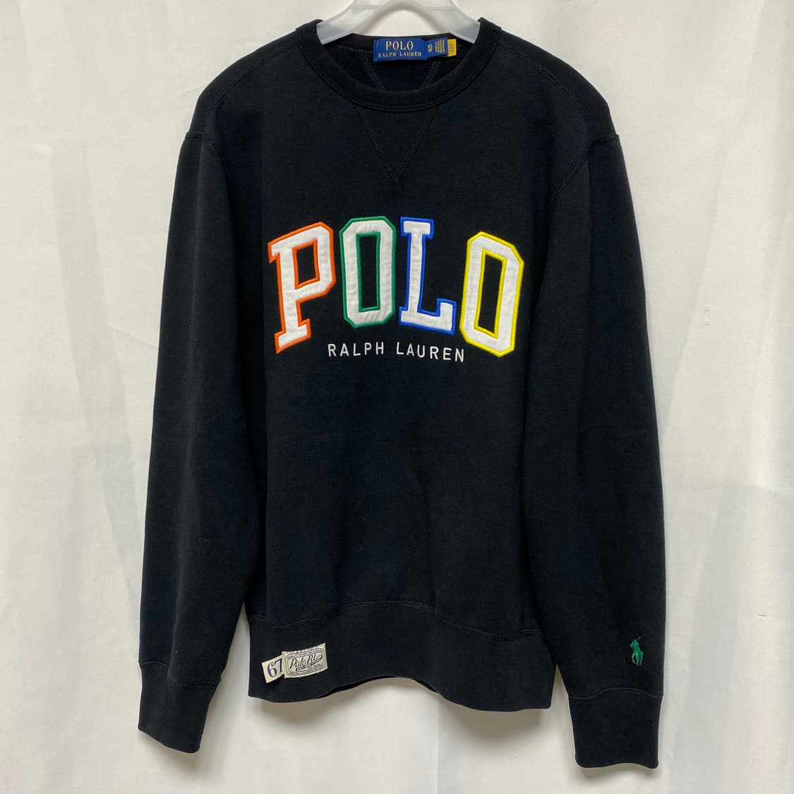 폴로 랄프로렌 로고 맨투맨 XS 상품이미지1