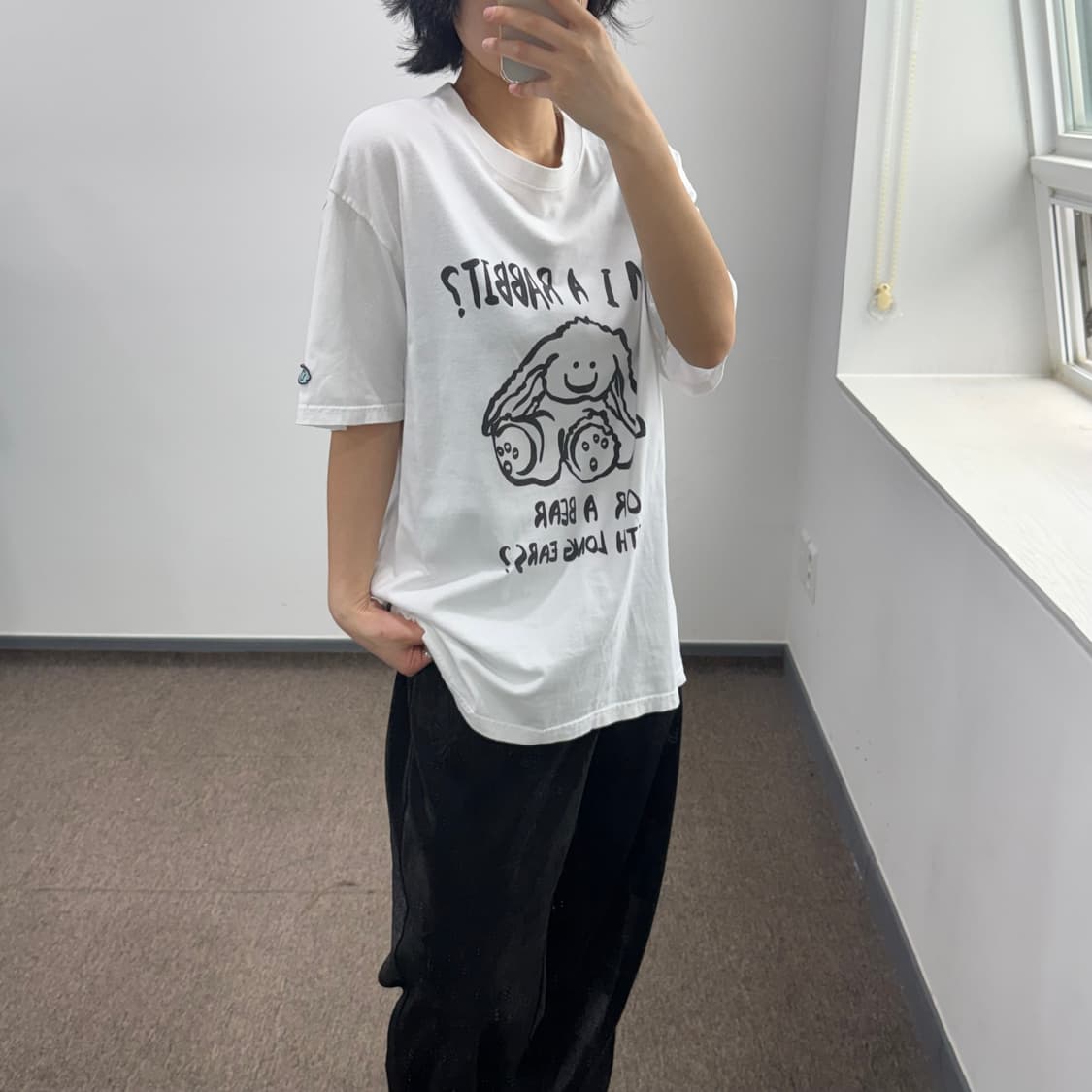 Niceghostclub 나이스 고스트 클럽 화이트 반팔 상품이미지2