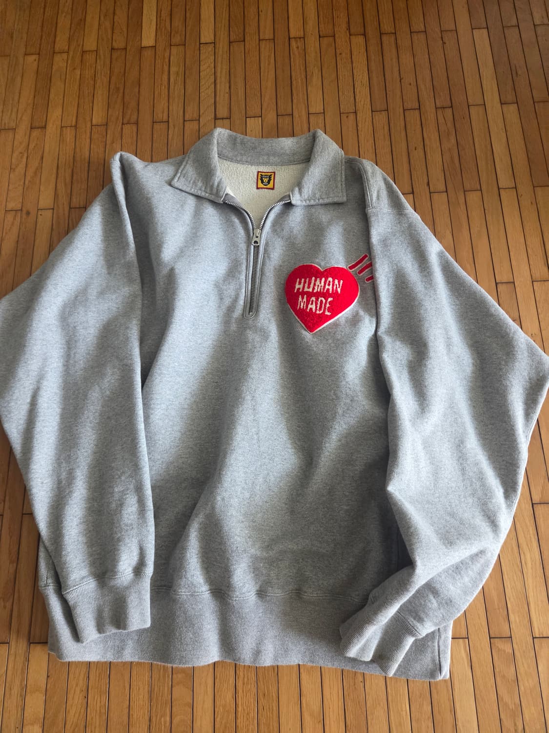 휴먼메이드 하프집업 상품이미지1